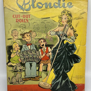 BLONDIE Paper Dolls Vintage 1948 Whitman 967